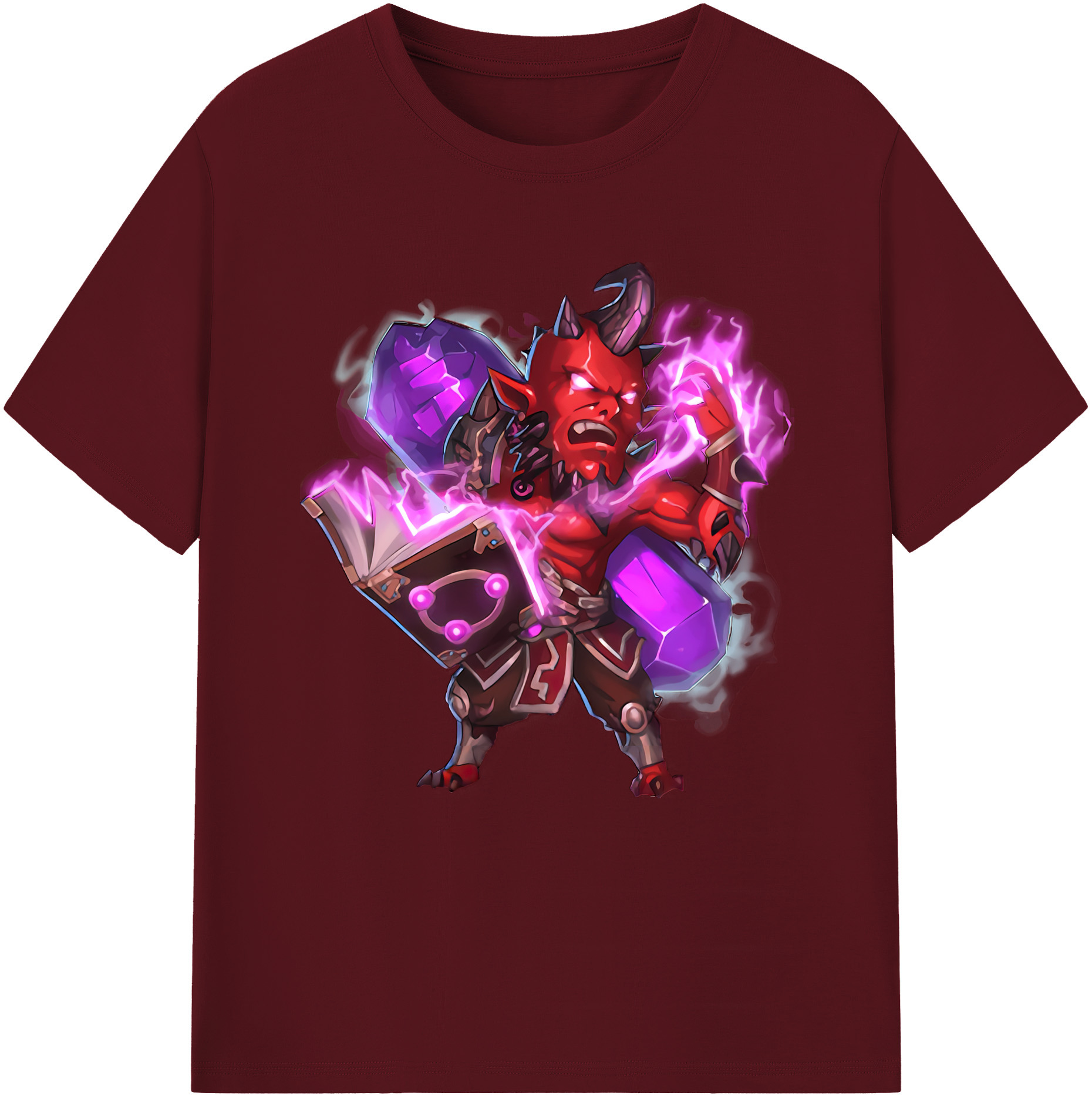 リーグ・オブ・レジェンド League of Legends LOL 綿100％半袖Tシャツ（フロントプリント）